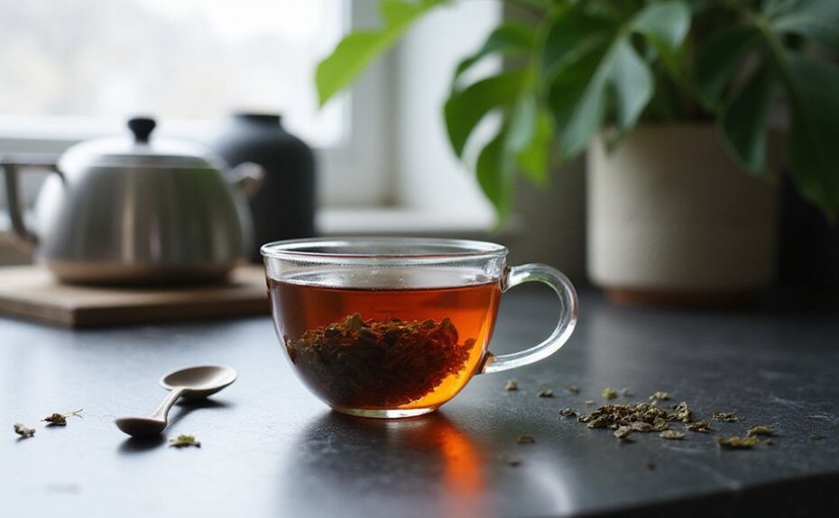 brewing tea without infuser