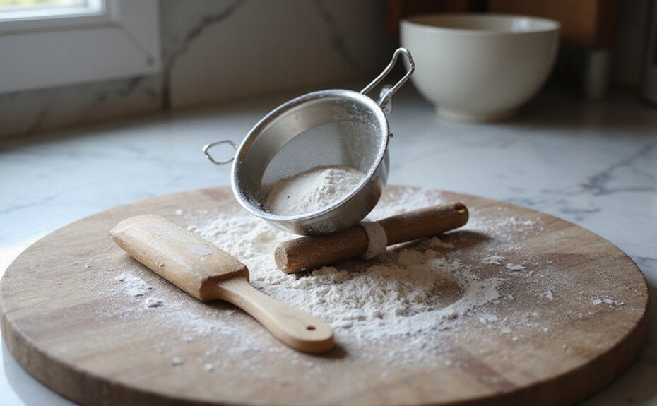 clean sifter gently regularly