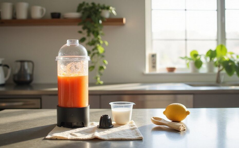 cleaning ninja slushie machine