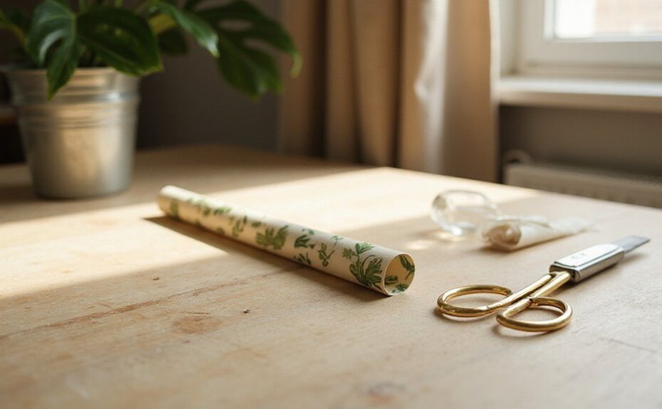 crafting eco friendly paper straws