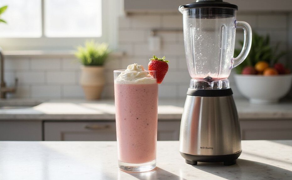 creamy strawberry milkshake recipe