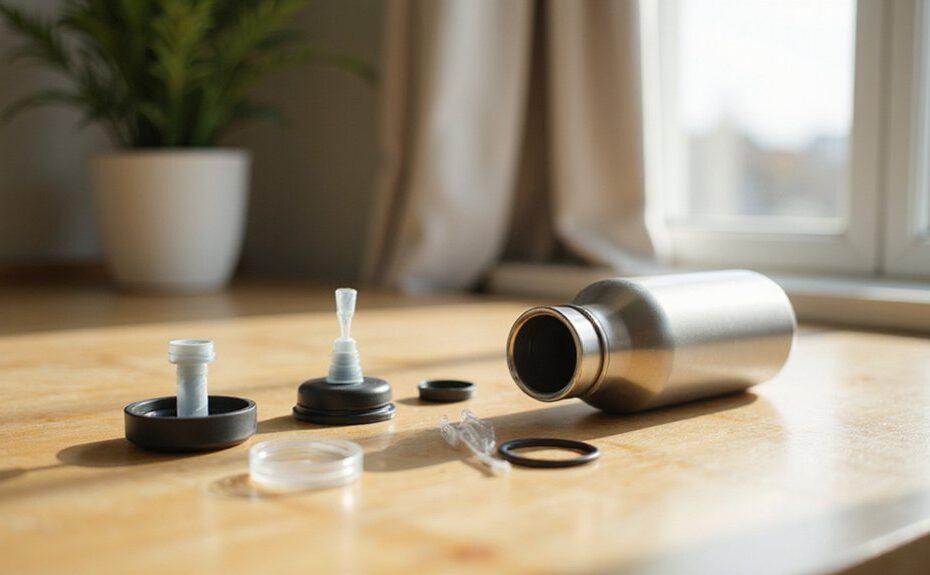 disassemble hydro flask lid