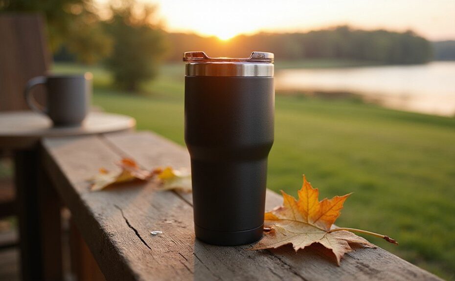 leak proof ice retaining tumblers