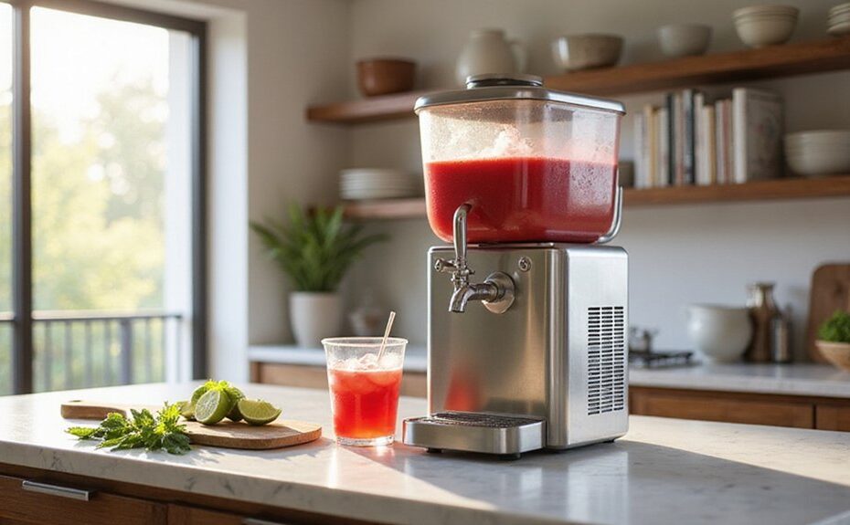 making icy cold drinks