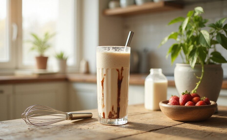 mixing milkshake manually