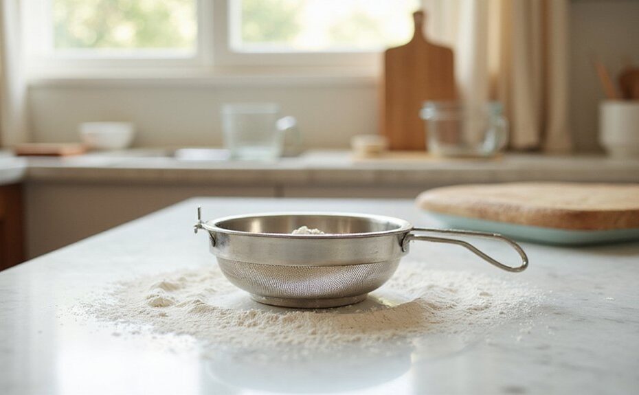tool for sifting flour